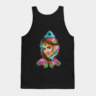 Namaste Girl Tank Top